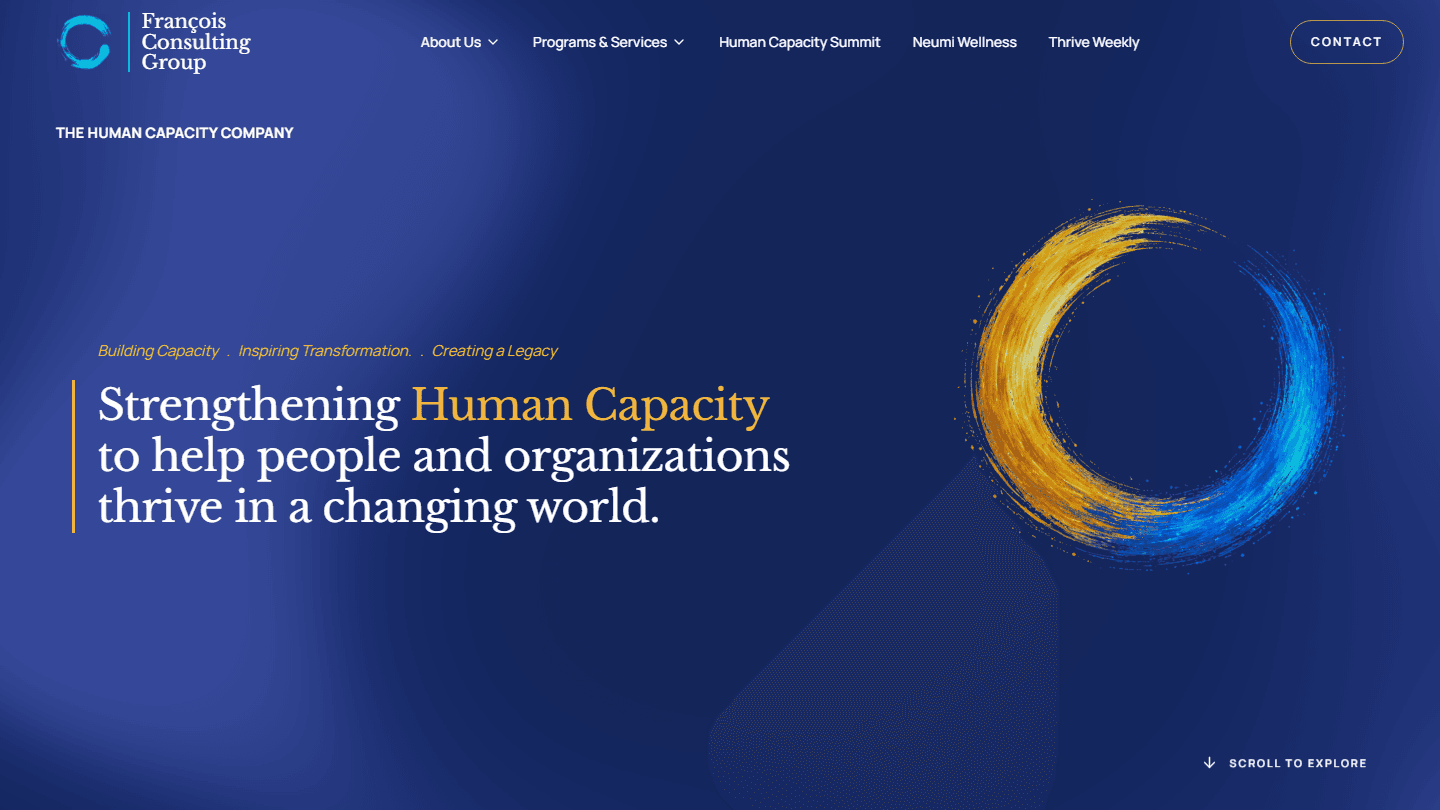 Francois Consulting Group website screenshot