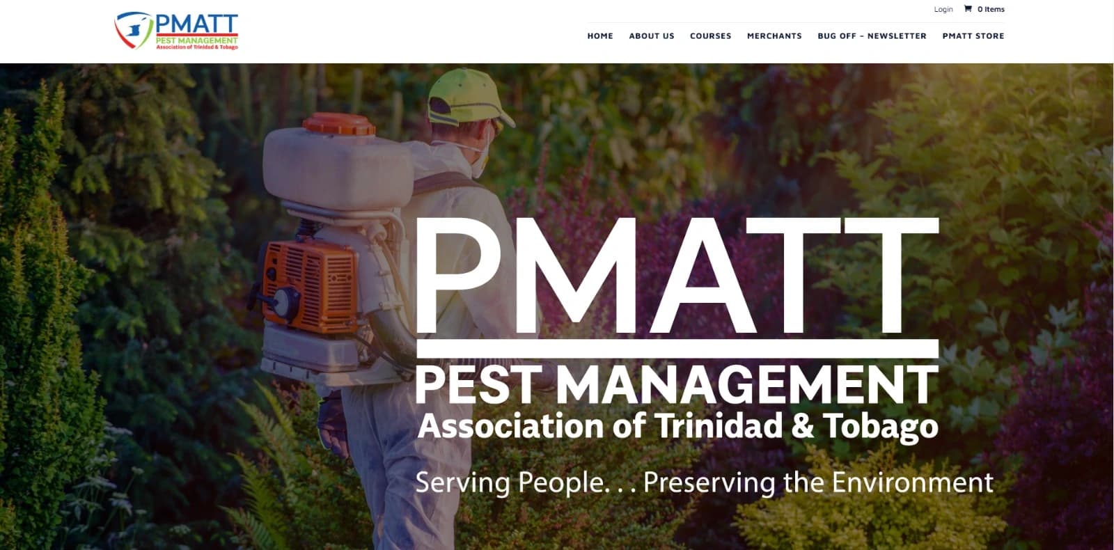 PMATT website screenshot